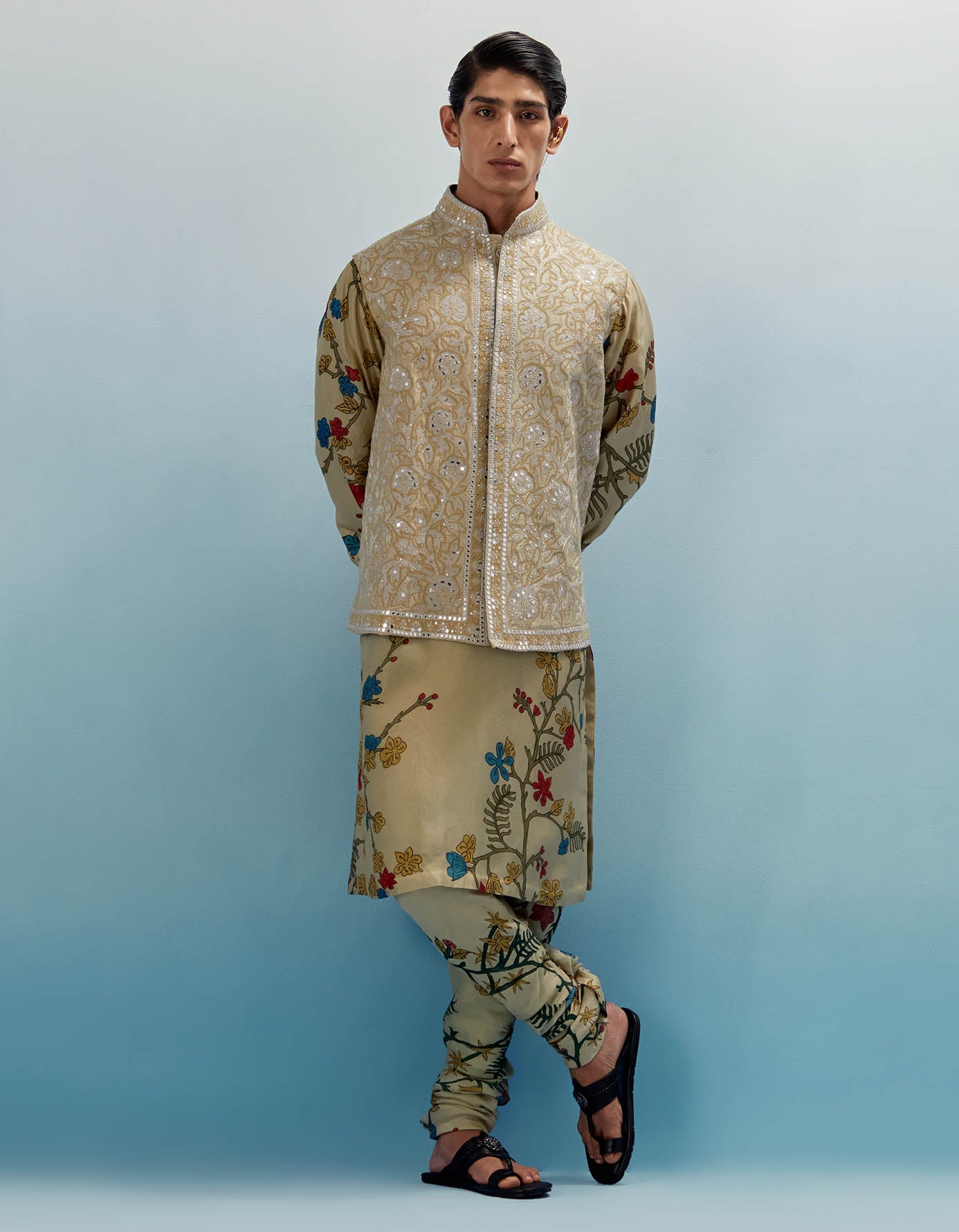 AJ KALAM JACKET SET