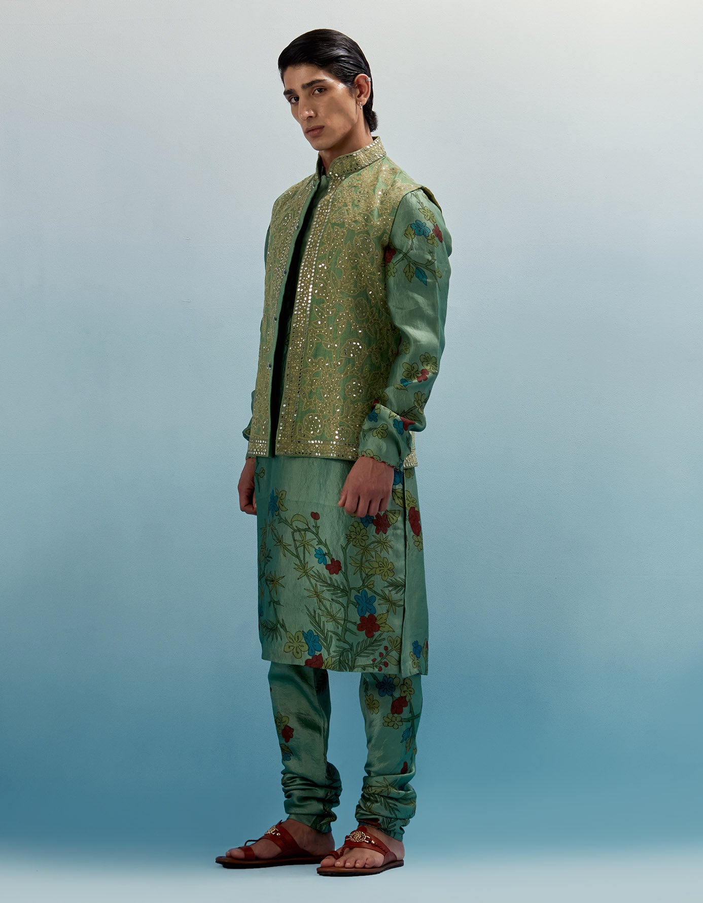 AJ KALAM JACKET SET
