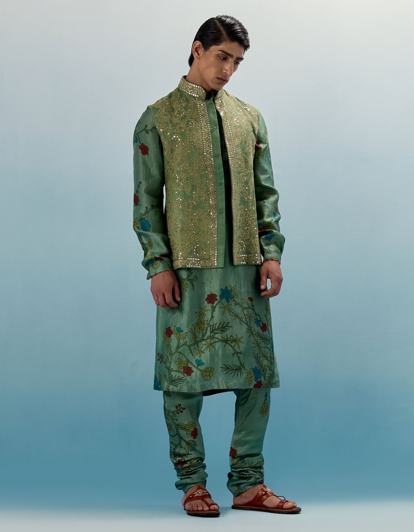 AJ KALAM JACKET SET