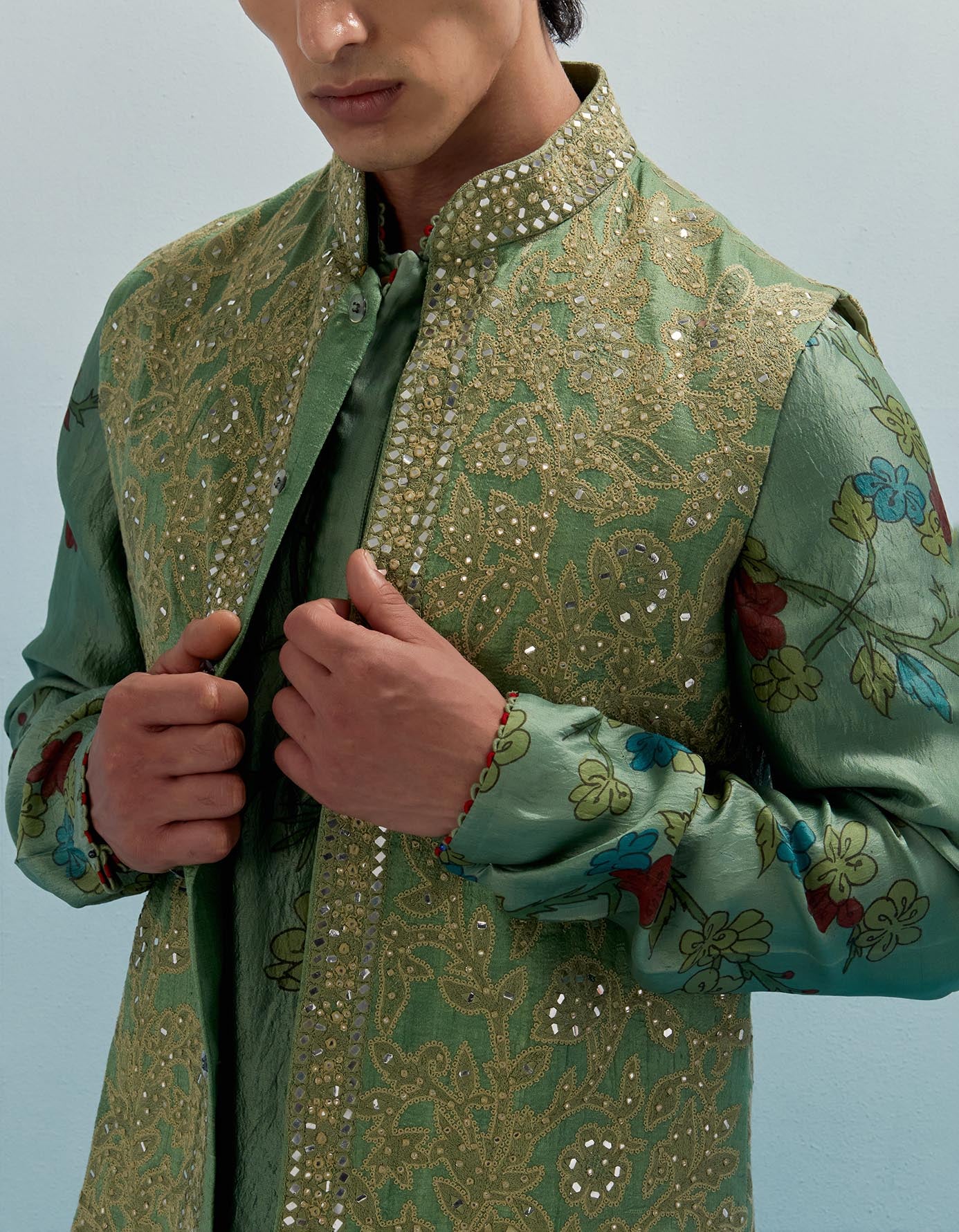 AJ KALAM JACKET SET