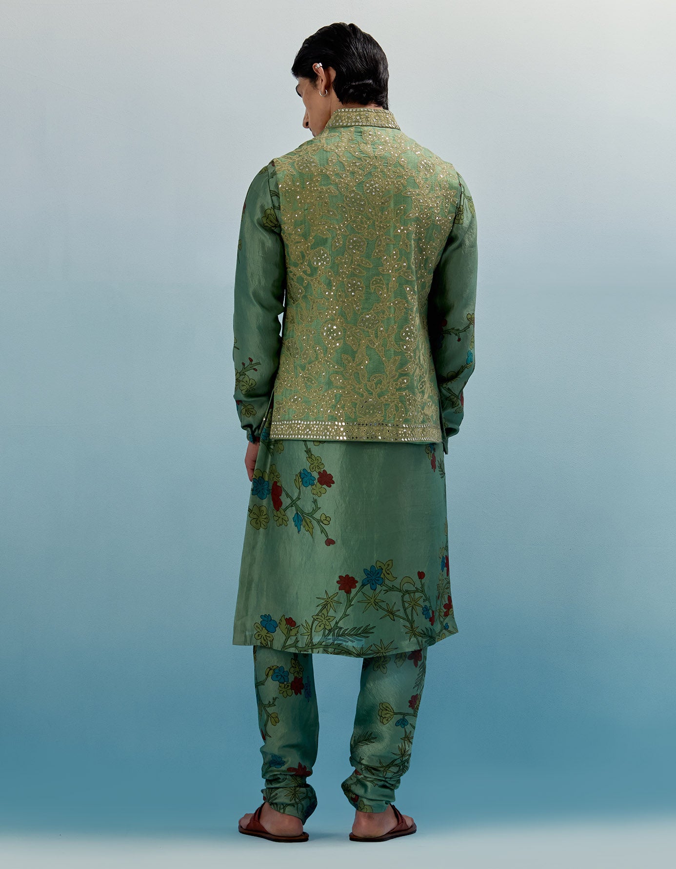 AJ KALAM JACKET SET