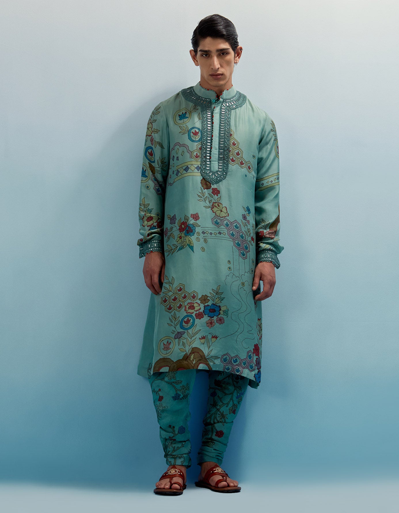 AJ KALAM KURTA SET