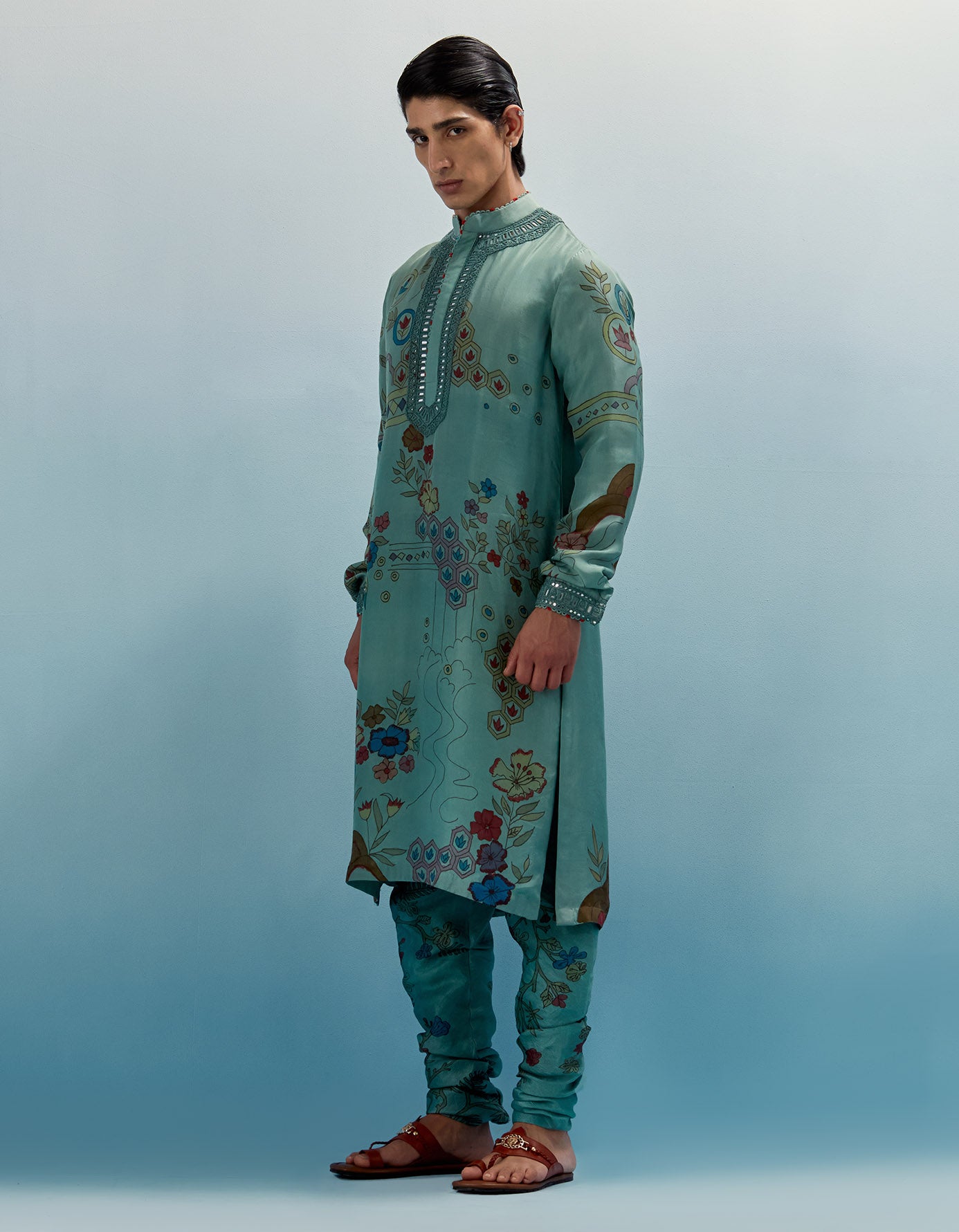 AJ KALAM KURTA SET