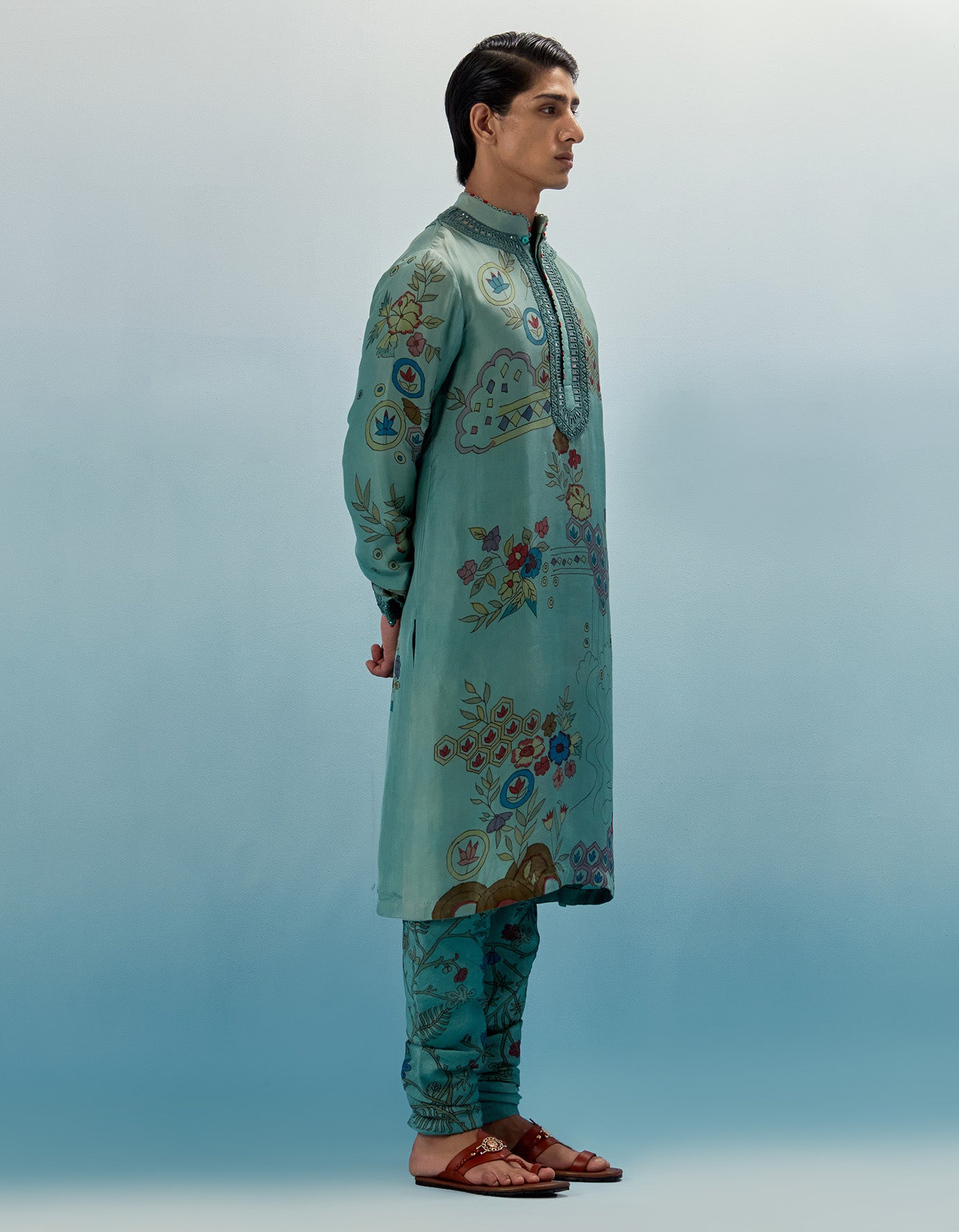 AJ KALAM KURTA SET