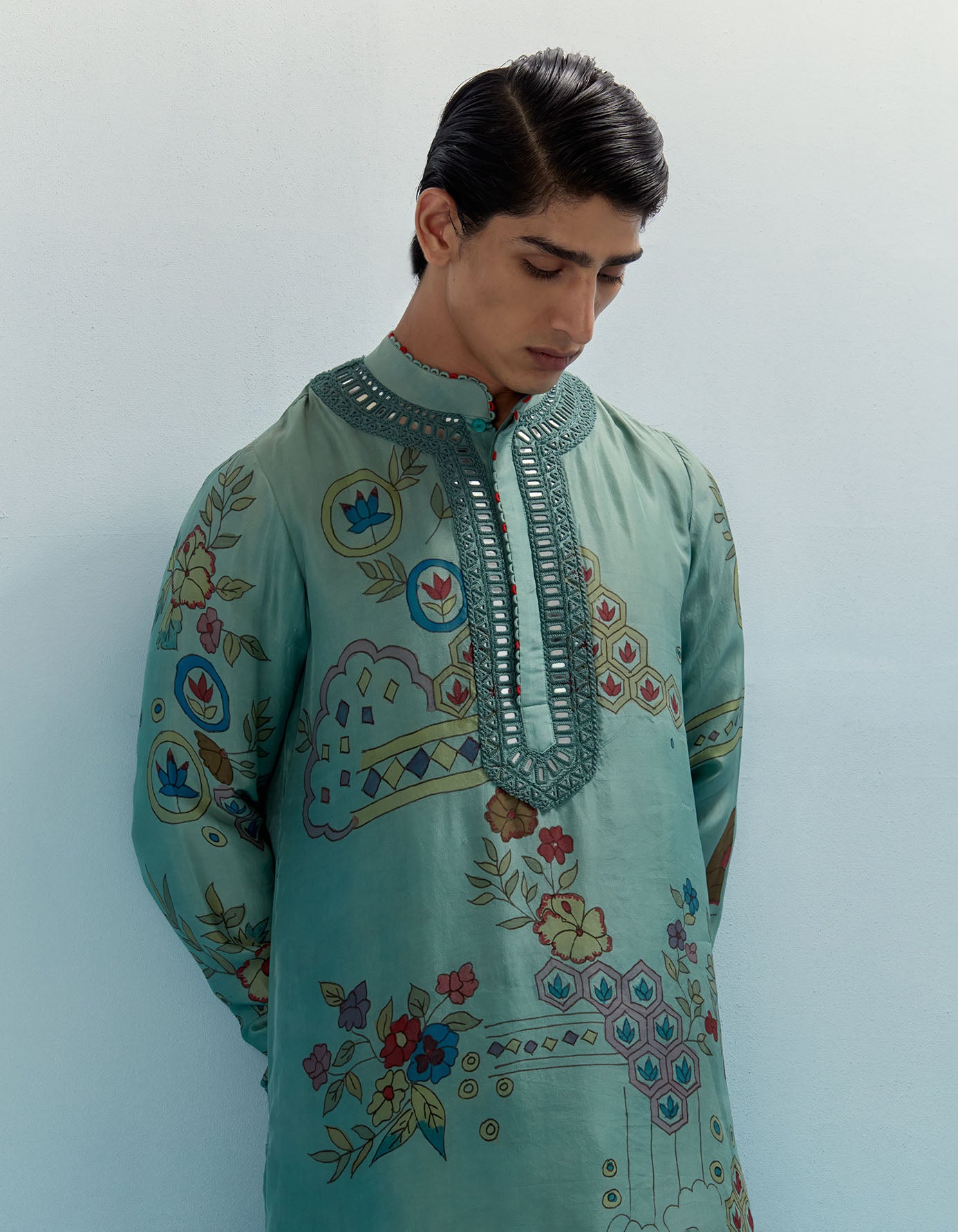 AJ KALAM KURTA SET