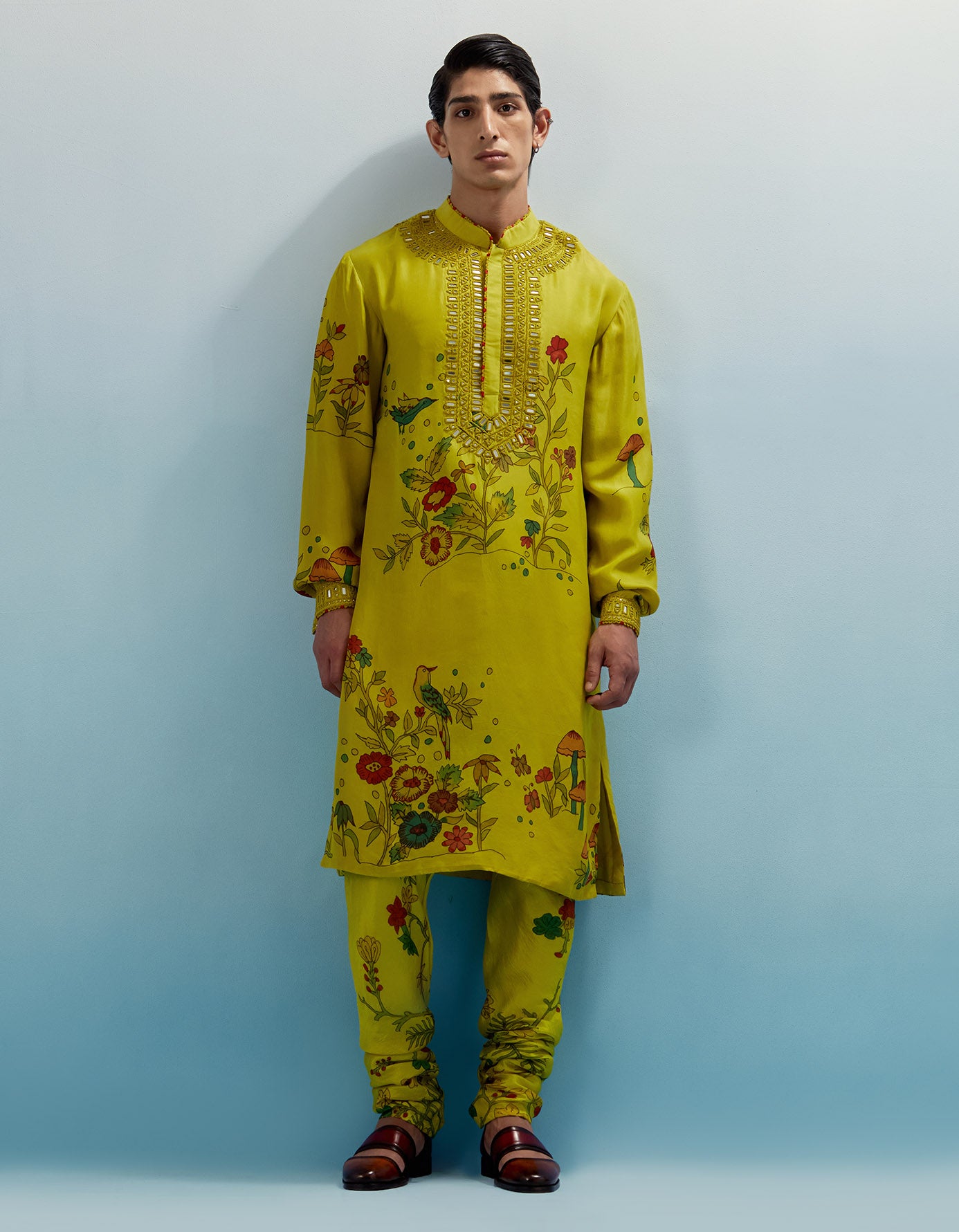 AJ KALAM KURTA SET