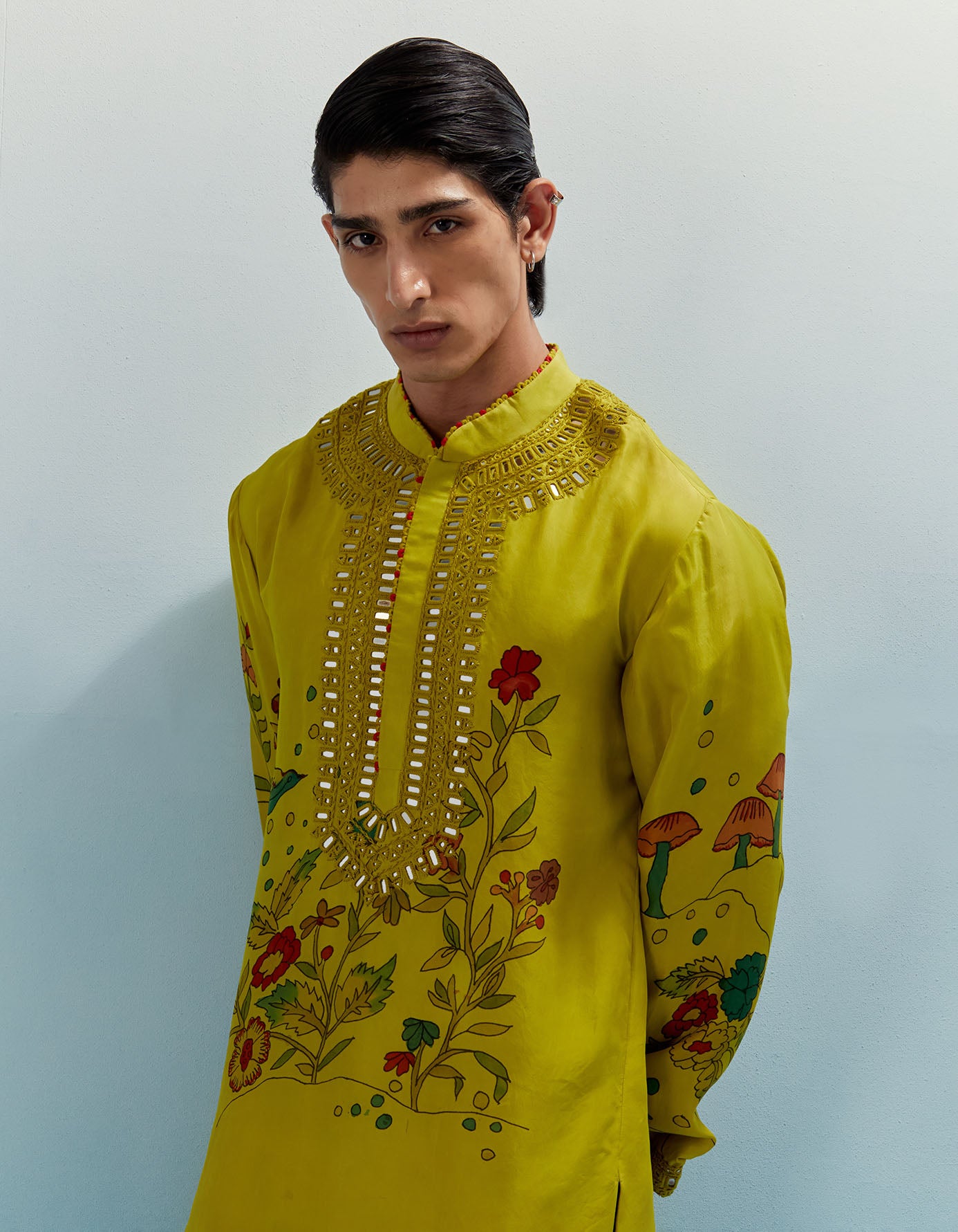 AJ KALAM KURTA SET