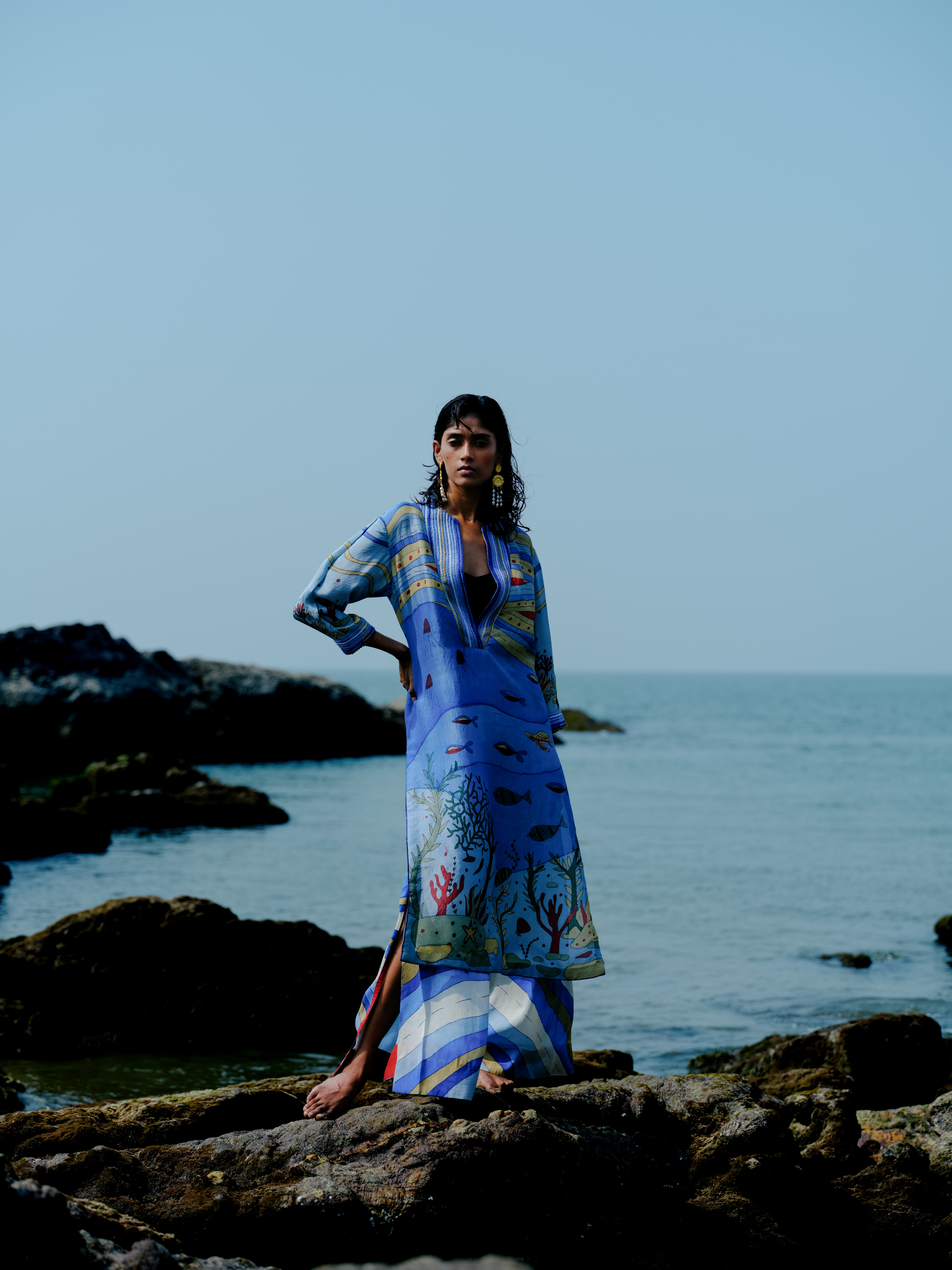 Over Sized Kurta Set