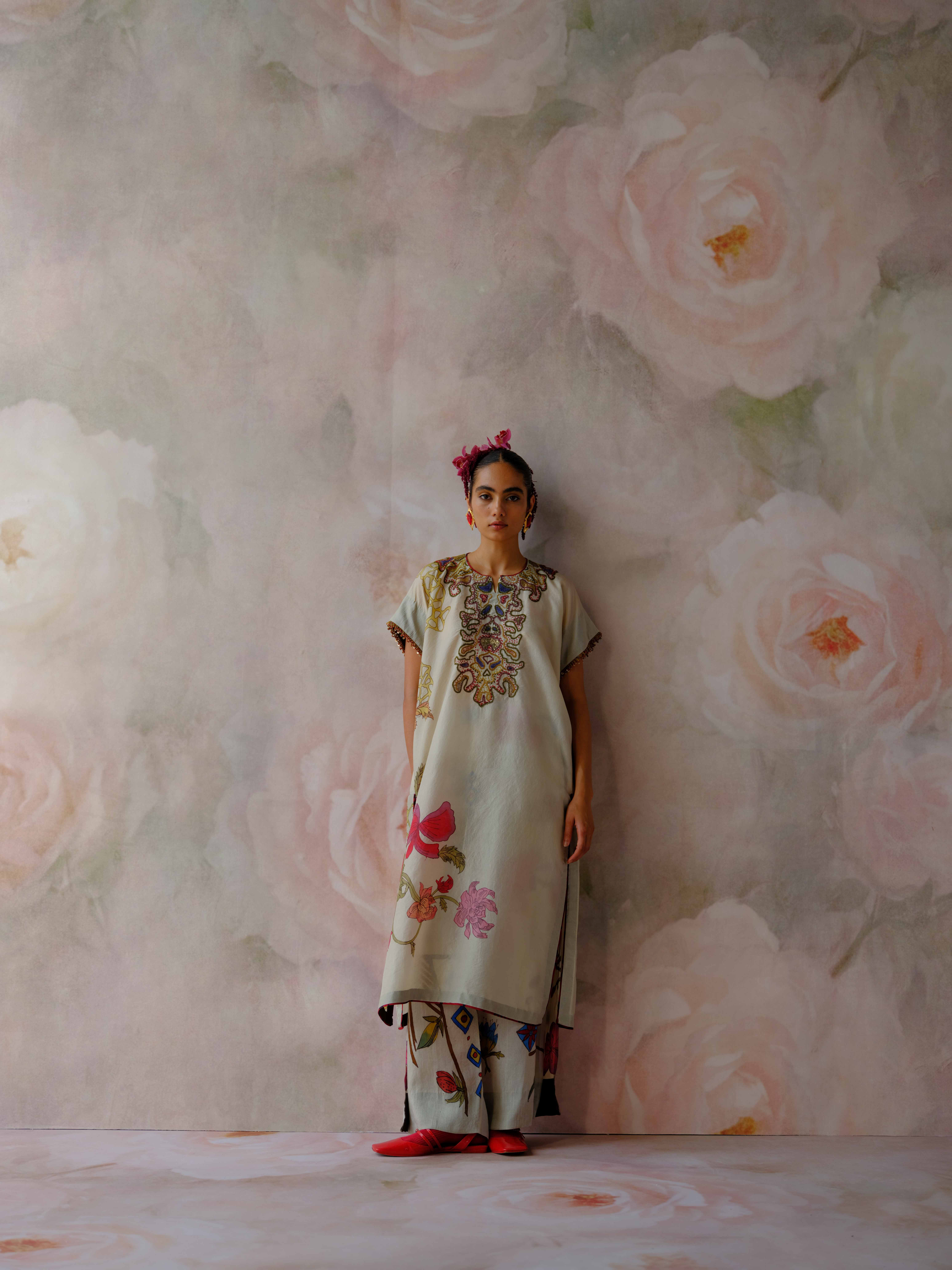 Ivory Garden Kurta Set