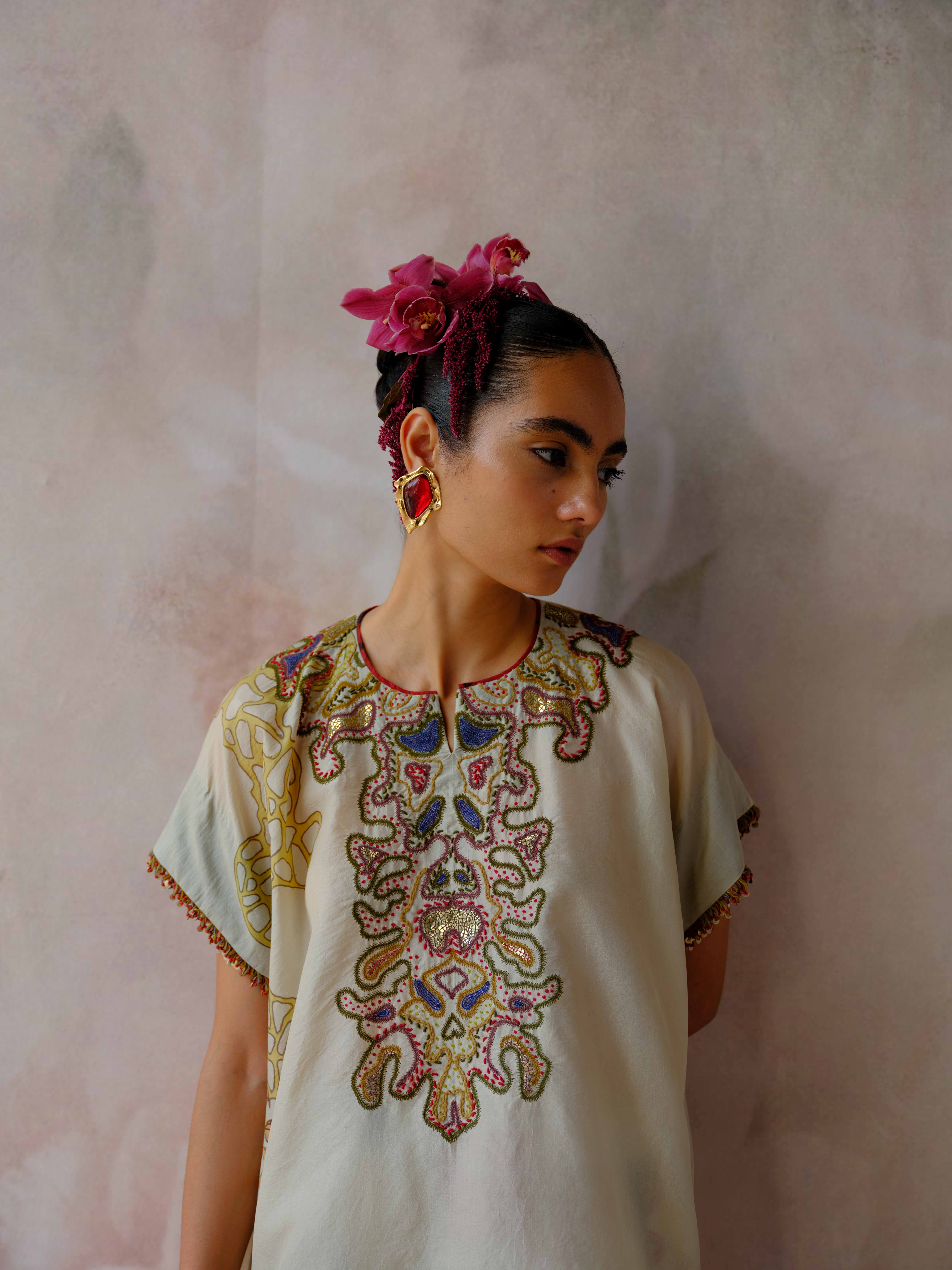 Ivory Garden Kurta Set