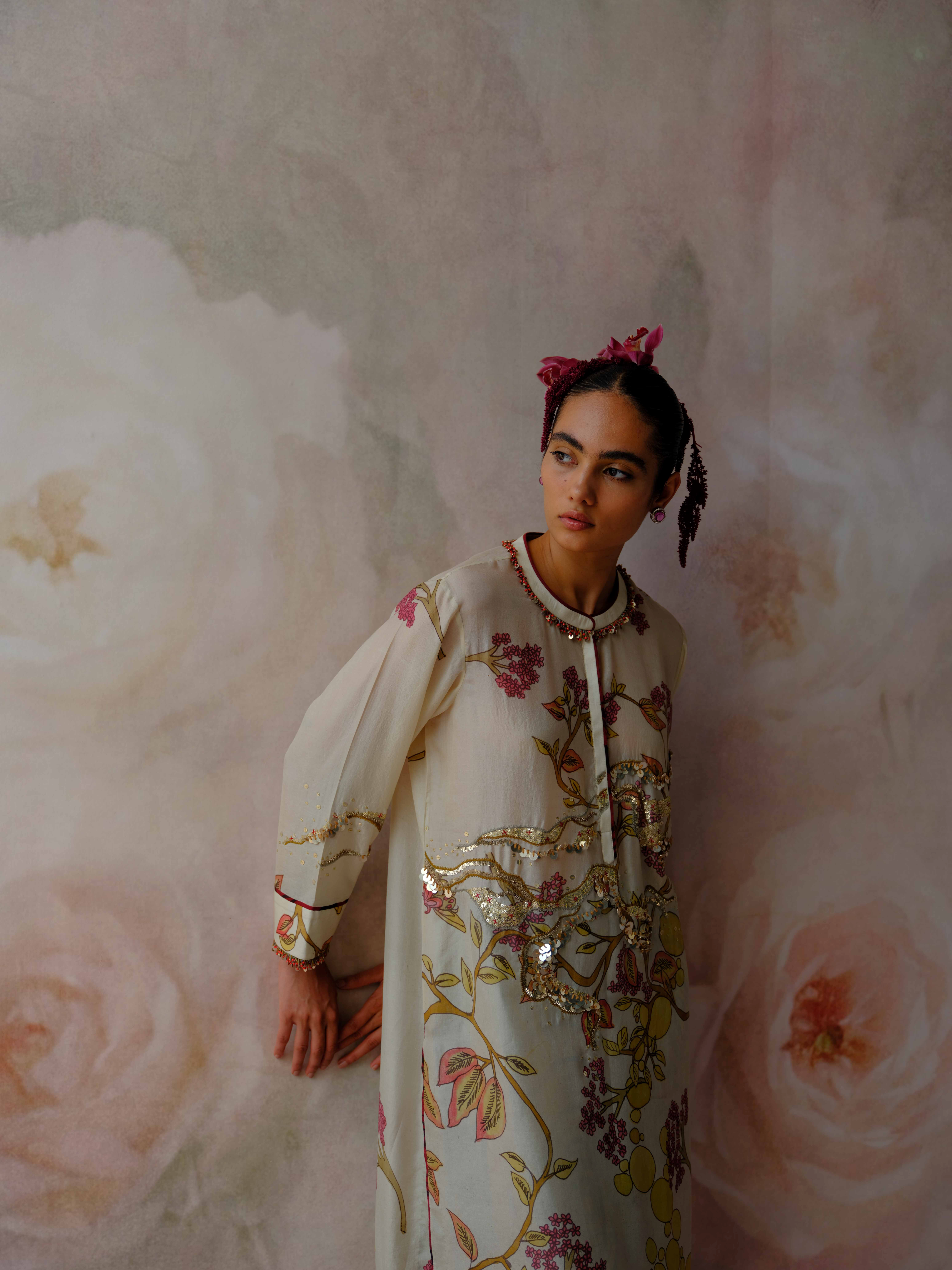 Blush Bloom Kurta Set