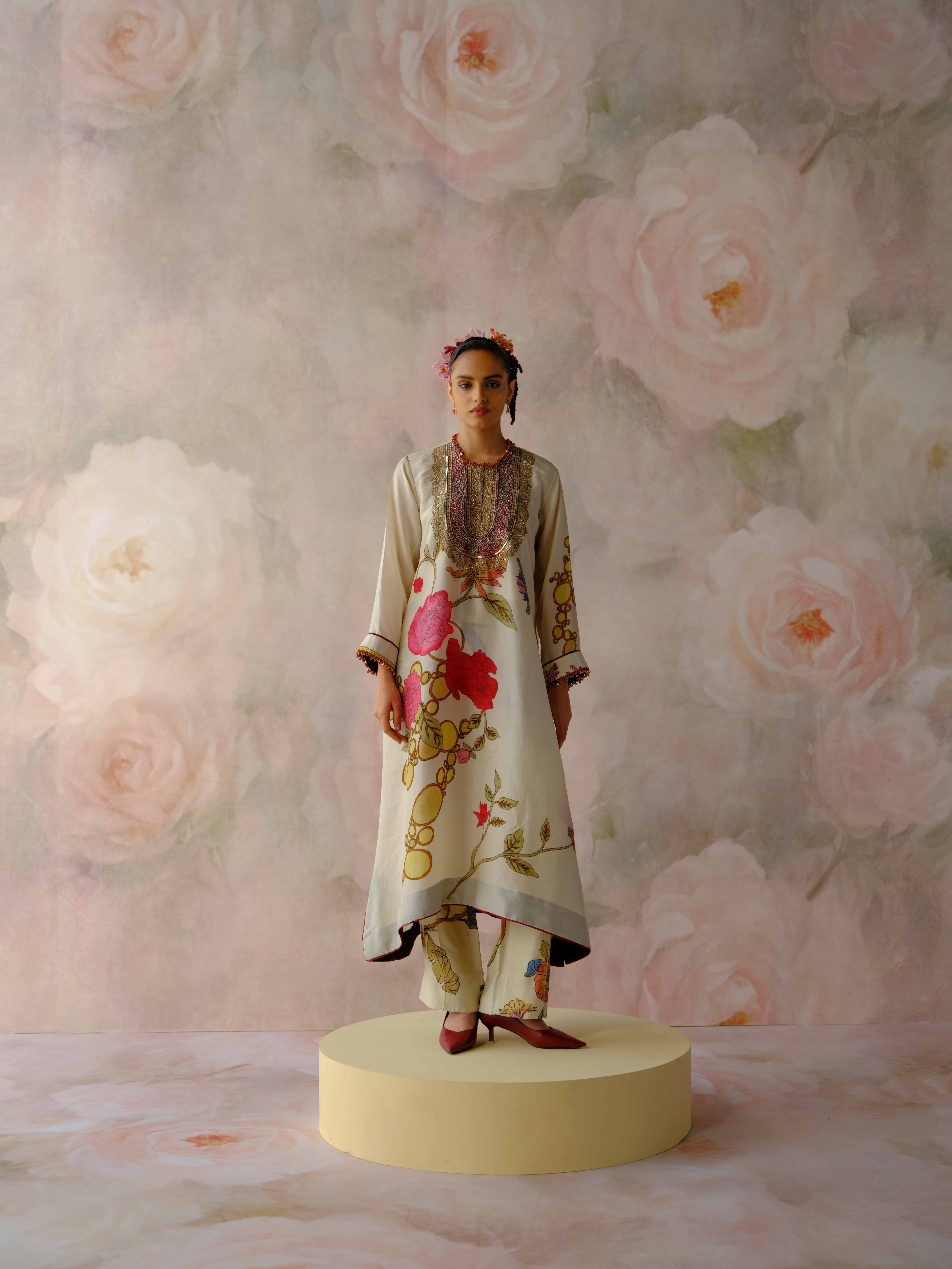 Poppy Trail Kurta Set