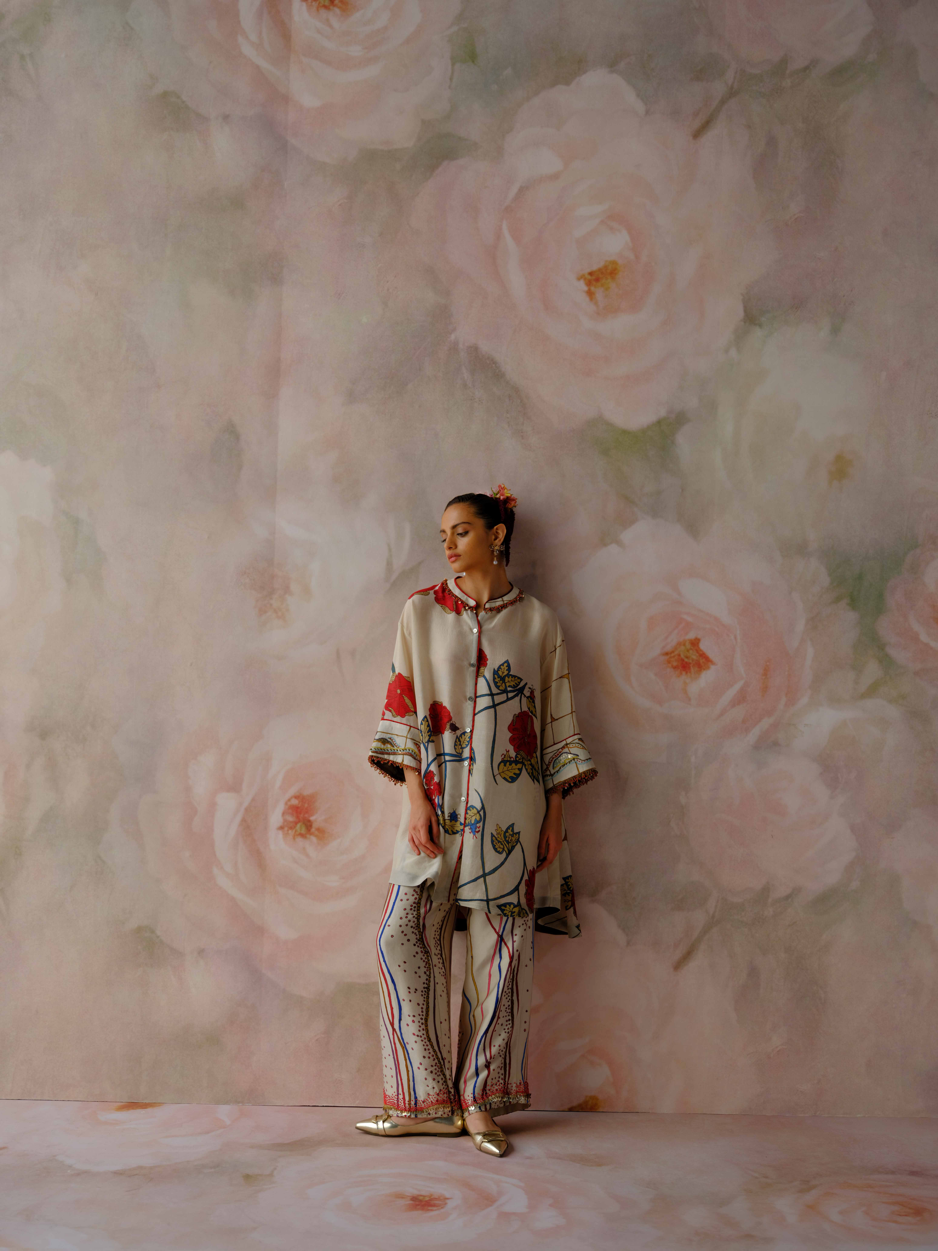 Summer Garden Kurta Set