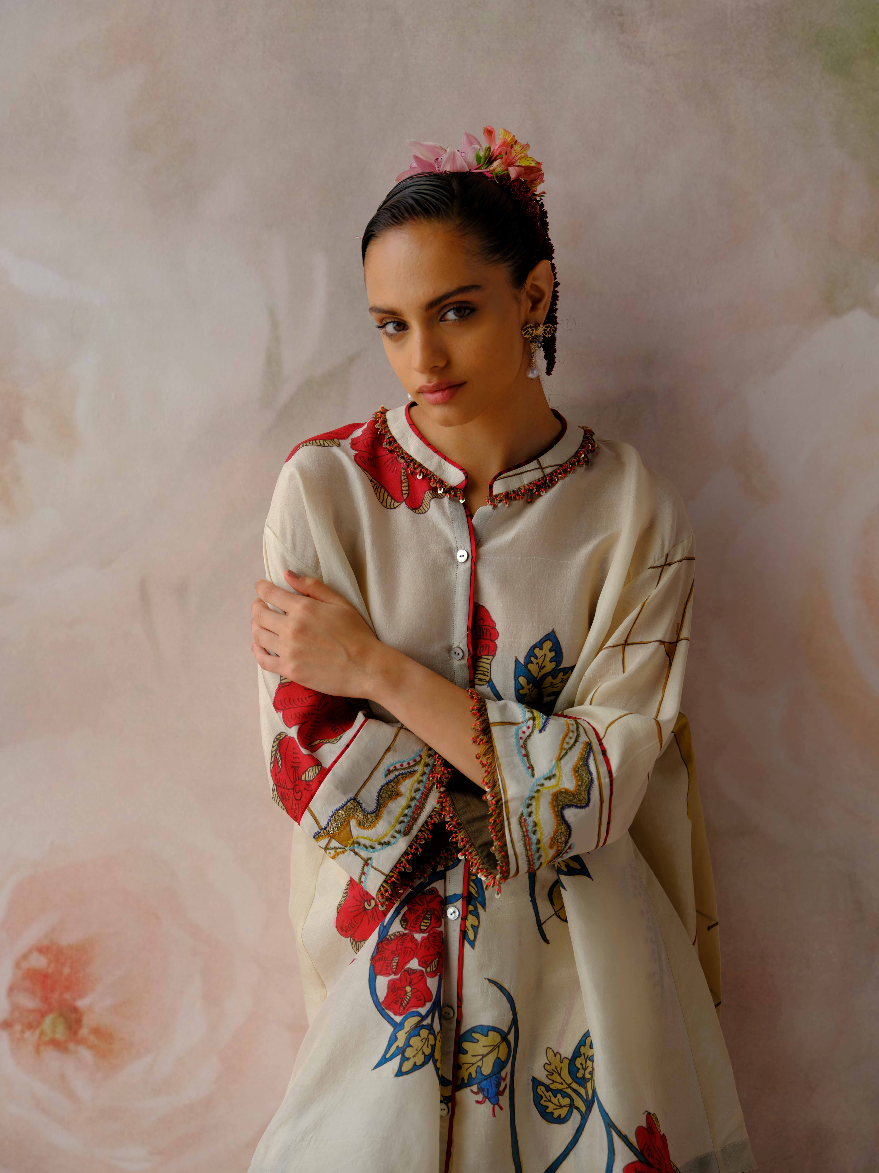 Summer Garden Kurta Set