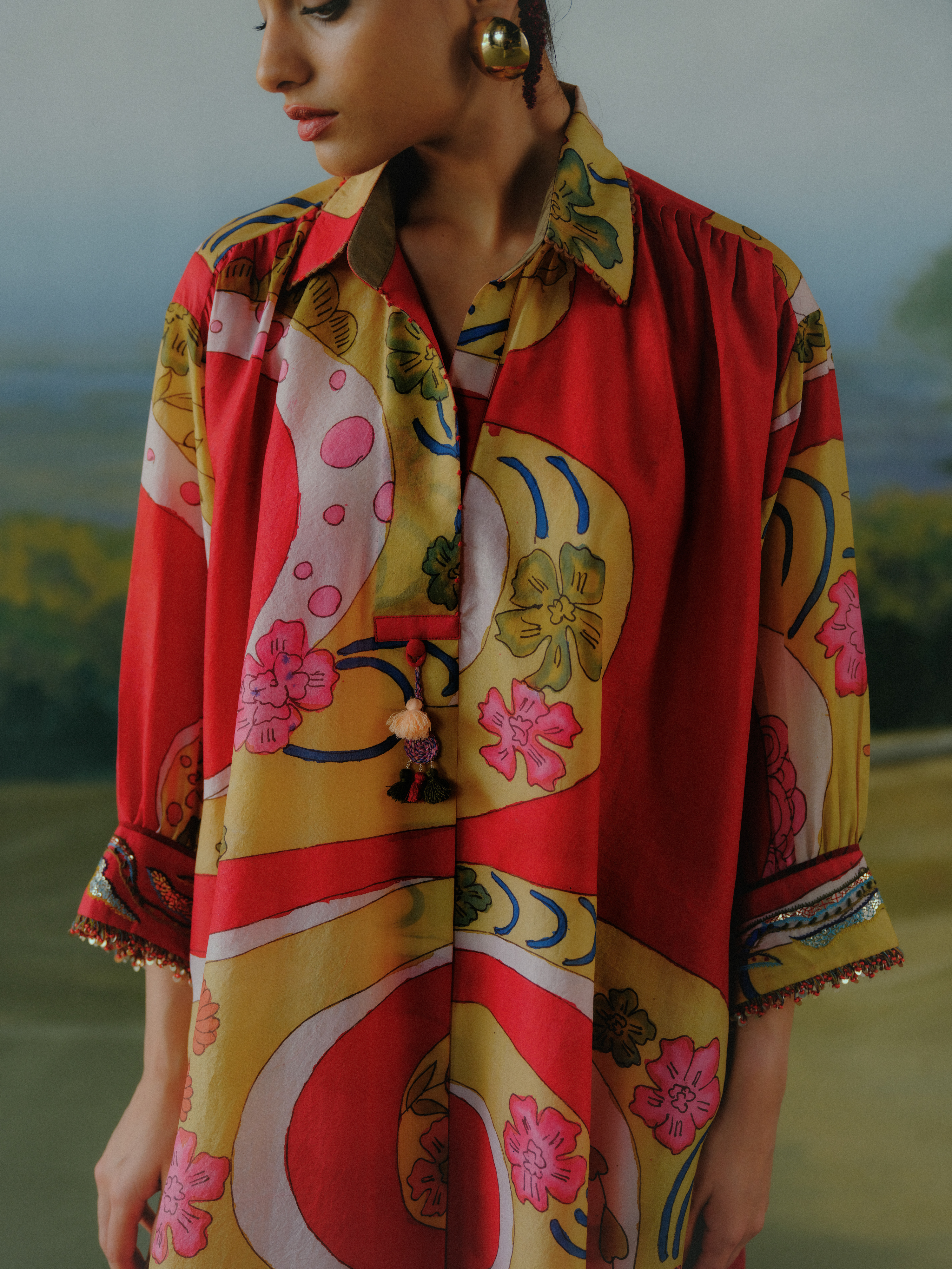 Crimson Story Kurta Set